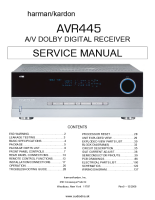 Harman-Kardon AVR-445-Service-Manual